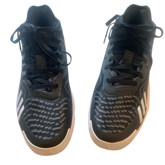 Adidas Mens Basketball Sneaker Shoe D.O.N Issue Four Carbon - Picture 1 of 13